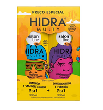 Cargar imagen en el visor de la galería, Salon Line shampoo + acondicionador hidra multikids 300ml