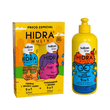 Cargar imagen en el visor de la galería, Salon Line shampoo + acondicionador hidra multikids 300ml