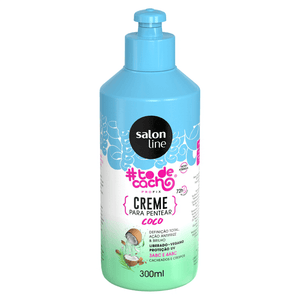 Salón line Crema para peinar todo de cachos coco 300ML