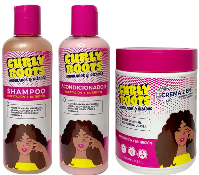 KIT CURLY ROOTS KIDS 600 ML