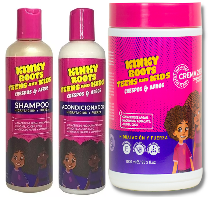 kit Kinky Roots Kids 1000 ml