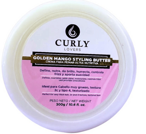 Crema para peinar mantequilla de mango Curly Lovers